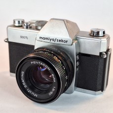 1966 Mamiya/Sekor 500 TL 35mm Film SLR Camera