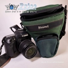 40003 FotoPro Used Green Bag For DSLR Camera