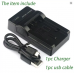 CGA-DU06 / CGA-DU07 / CGR-DU07 / SDR-H200 Camera Battery Charger Power Supply for Panasonic - 0153
