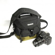 Canon Camera Bag Black Yellow