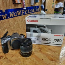 04113 Canon EOS 300D EF-S 18-55mm Used Camera