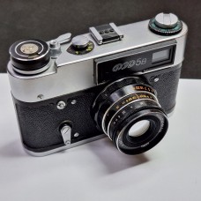 FED 5B Rangefinder Camera with Industar-61 L/D 55mm f/2.8 Lens (Used) - 36511