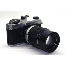Fujica AZ1  Soligor 135mm  SLR 35mm Film Camera