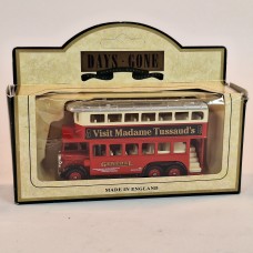 LLedo Diecast Model of Days Gone 49019 1931 AEC Renown Double Deck Bus MADAME TUSSAUDS