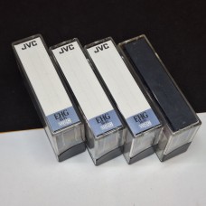 Lot of 4 Vintage JVC VHS-C Camcorder Tapes (45 Min) – EHG Hi-Fi & SX Excellent Resolution Lot of 4 Vintage JVC VHS-C Camcorder Tapes (45 Min) – EHG Hi-Fi & SX Excellent Resolution
