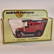 Matchbox Models of yesteryear Diecast Model Y-12 1912 Ford Model T Roal Mail GB