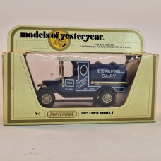 Matchbox Y-3 1912 Ford Model T Express Dairy of yesteryear Diecast Model
