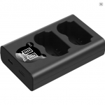 NP-W235 Dual USB LED Charger for Fujifilm X-T5 / X-T4 / GFX / X-H2 - 0122