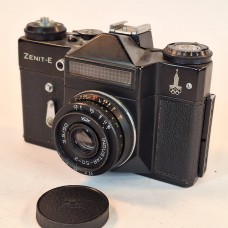 Zenit-E Olympic Edition 35mm Film Camera with Industar 50-2 Lens