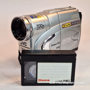 Hire VHS-C Tape Cassette Camcorder JVC GR-FX16ek