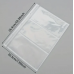 10pcs Clear Plastic 3-Pocket Banknote & Currency Binder Sheets