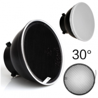 31335 18cm Bowen Strobe Light Reflector With Honeycomb