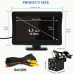 25632 Car Monitor Camera 4.3-inch Display HD Reversing Rearview Camera Car Reversing Kit