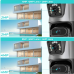 27333 8MP PTZ WiFi Camera with Dual Screen Color Night Vision Outdoor 4MP Security IP Camera