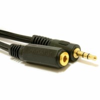 47110 5m 3.5mm Jack EXTENSION AUX Speaker Headphone Cable Lead