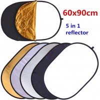 30444 60x90cm 5-in-1 Collapsible Reflector Disc