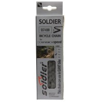 49331 Soldier Bicycle Chain size 6 / 7 / 8 Speed Links 116 Mountain Bike Chain