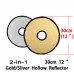 30cm 12" 2in1 Light Collapsible Hollow Reflector
