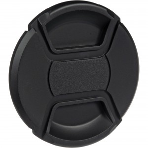 55mm Center Pinch Snap-on Front Lens Cap Cover - 11221