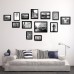 13PCS Multi Home Photo Picture Frames Set Wall Decor Present Black