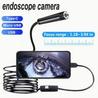 25441 Waterproof 7mm 6LED 5M USB Wire Inspection Camera