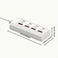 8-Port USB Charging Hub (4× USB-A + 4× USB-C) 25W Fast Charging - 32541