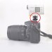 18711 1/4" Dual Nuts Tripod Mount Screw to Flash Camera Hot Shoe