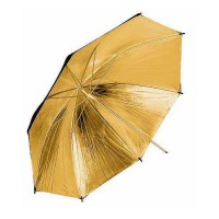 31311 109cm 43 inch Black Gold Umbrella