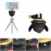 Mini Electric Panorama Rotating Tripod Head Phone Clip