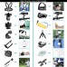 21344 50 in 1 Accessories Set Kit for Gopro Hero, Action Camera Accessories