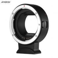 1152 Andoer EF-EOSR AF Camera Lens Adapter Ring for Canon EF EF-S Lens to Canon EOS R RF Mount