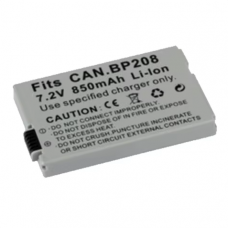 BP-208 BP 208 BP208 Rechargeable Battery for Canon