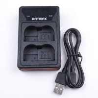 EN-EL15 / EN-EL15A Batmax LED Display Smart USB Dual Charger for Nikon Batteries EN-EL15 / EN-EL15A Batmax LED Display Smart USB Dual Charger for Nikon Batteries