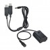 NP-FZ100 Dual USB DC Coupler Dummy Battery For Sony