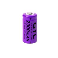 3396 CR123A 3.7V 2300mAh Rechargeable 16340 Battery