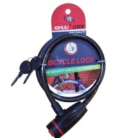 Bike Grey Cycling Cable Anti-Theft Bike Bicycle Scooter Safety Lock - 4951 Bike Grey Cycling Cable Anti-Theft Bike Bicycle Scooter Safety Lock - 4951