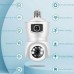 27412 Bulb Double Camera With Automatic Tracking E27 Connector with Wifi