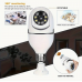 27411 Bulb WIFi Camera PTZ Camera AI Intelligent Security Camera With Video Monitoring