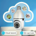 27411 Bulb WIFi Camera PTZ Camera AI Intelligent Security Camera With Video Monitoring