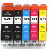 Ink Cartridges C-570XL BK C-571XL BK/C/M/Y For Canon Multi Pack