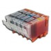 5 ink Cartridge for CANON iP4500 iP5100 iP5200 iP5300 MP500 MP600 MP610 MP830 2