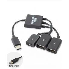4865 Type-C USB Adapter to USB Female Adapter 4 in1