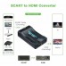 38222 SCART To HDMI Video Audio Upscale Converter Adapter HD 1080P