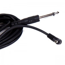 4761 Flash Sync Cable 3m - 6.35mm Plug to Male PC Studio Strobe Cord Camera Lighting