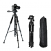 20713 Camera Tripod Phone Stand 55” 140CM With Quick Plates For DSLR SLR