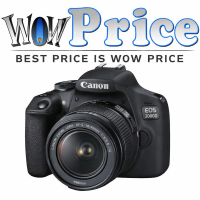 Canon EOS 2000D DSLR Camera with EF-S 18–55mm IS II Lens – 24.1MP - 04221