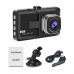 25213 Car Dash Camera DVR Car Driving Video Loop Recorder Vehicle Camera For Front and Rear Night Vision G-Sensor