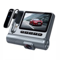 25344 1080P HD Car DVR Bluetooth Camera Recorder Wireless Headset