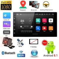 Car 7inch Double 2-Din Android 8.1 MP5 Player Radio GPS WIFI
