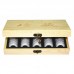 0541 50 Coin Storage Wooden Box